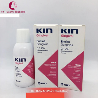 KIN Dung Dịch Xúc Miệng Nha Tru, Viem Nướu -  250ml
