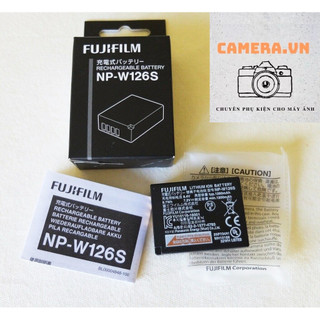 Pin Fujifilm NP-W126S / W126 Cho Máy X-H1 X-Pro3 X-T3 X-T2 X-T30 X-T20 X-T200 X-T100 X-E3 X-A7 X-A5 X100V X100F