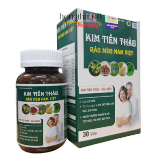  Kim tiền thảo Râu mèo Nam Việt 30 viên - Giúp lợi tiểu sỏi tiết niệu sỏi mật sỏi thận 