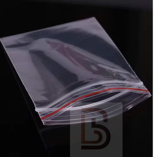 100GR TÚI ZIPPER VIỀN CHỈ ĐỎ