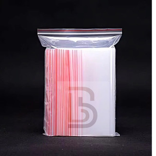 100GR TÚI ZIPPER VIỀN CHỈ ĐỎ