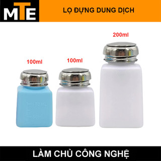 Lọ đựng dung dịch axeton 100ml, 200ml chất lượng cao