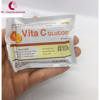 Gói 24 Viên Kẹo Ngậm Vita C GLUCOSE