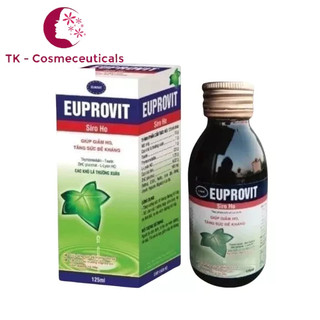 Siro EUPROVIT Giúp Giảm Ho Tăng Sức Đề Khang Chiết Xuất Từ Cao Lá Thường Xuân Khô - Hộp 125ml