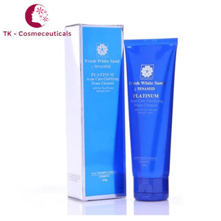 Sữa Rửa Mặt Ngăn Ngừa Mụn Fresh White Sand Tenamyd Platinum Dành Cho Da Dầu Mụn - 120g