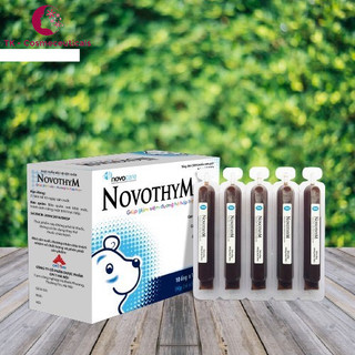 (CHÍNH HÃNG) NOVOTHYM Tăng Cường Sức Đề Kháng, Phòng Bệnh Hô Hấp - Hộp 10 Ống