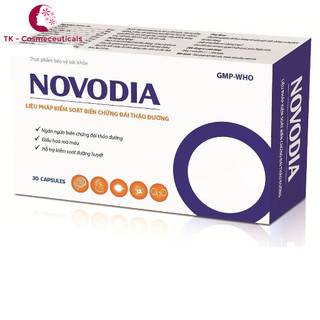 (CHÍNH HÃNG) NOVODIA Viên Uống Phòng Ngừa Biến Chứng Tiểu Đường - Hộp 30 Viên