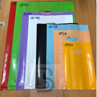 [1kg/size] túi Nilon PE bóng dẽo dai - nhiều màu, nhiều size