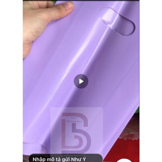 [1kg/size] túi nilon PE BÓNG DẼO MÀU TÍM PASTE