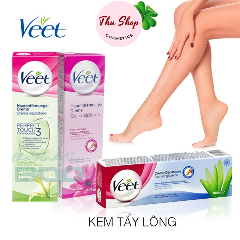 KEM TẨY LÔNG VEET SILK & FRESH 100ml