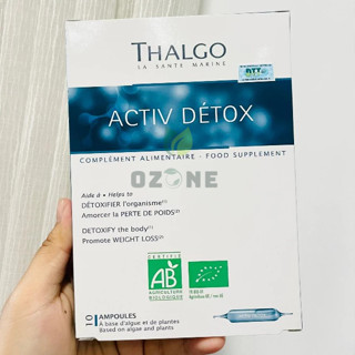 [Tem cty] Nước Uống Detox Thải Độc Thanh Lọc Cơ Thể Thalgo Activ Detox 10 ống