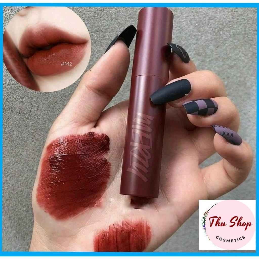 SON KEM Lì MERZY M2 - JANE CHILI Tone Đỏ nâu gạch