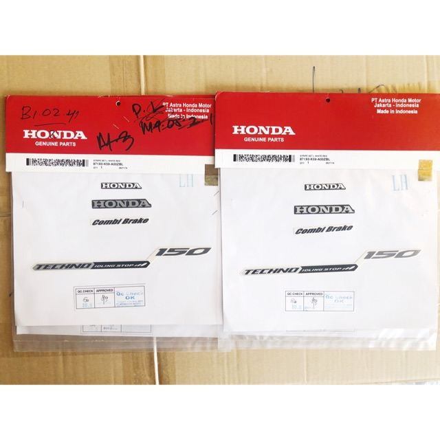 Bộ tem giấy techno 150