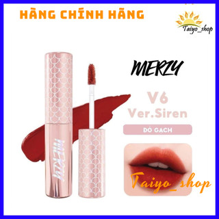 Son Kem Lì Merzy The First Velvet Tint Limited Edition #V6  vỏ hồng