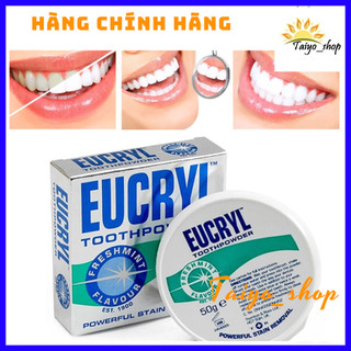 Bột Làm Trắng Răng Eucryl Tooth Powder 50g