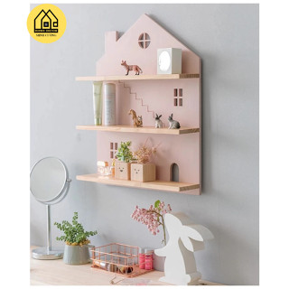  Bảng Pegboard kệ treo tường kệ gỗ kệ trang trí hình ngôi nhà bằng MDF  KT05  HOME DECOR MINH CƯỜNG 