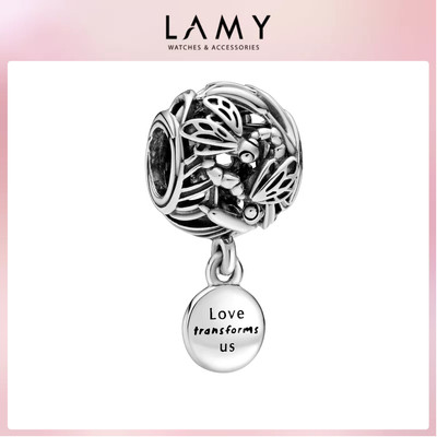 Charm bạc LAMY Chuồn chuồn tình yêu Openwork Dragonfly Love 1181