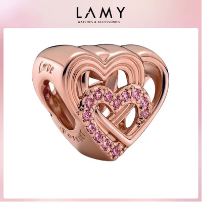 Charm bạc LAMY Intertwined Love Hearts 1584