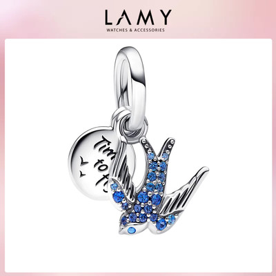 Charm bạc LAMY Cánh yến xanh Sparkling Swallow 1262