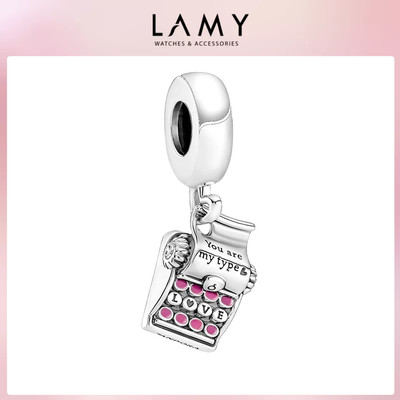 Charm bạc LAMY Bàn phím chữ Love Typewriter Love 1191