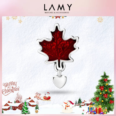 Charm bạc LAMY Red Maple Leaves 1567