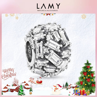 Charm bạc LAMY Đá pha lê trắng White Chiselled Elegance 1216