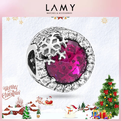 Charm bạc LAMY Đá pha lê đỏ Red Crystal 1227 - Charm cao cấp S925