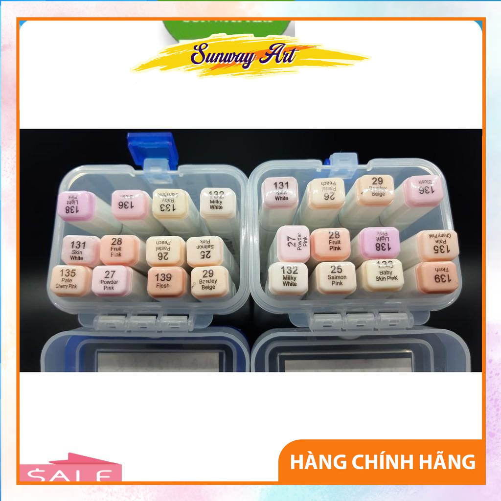 Set 12 Cây Vẽ Màu Da [Touchliit 6]