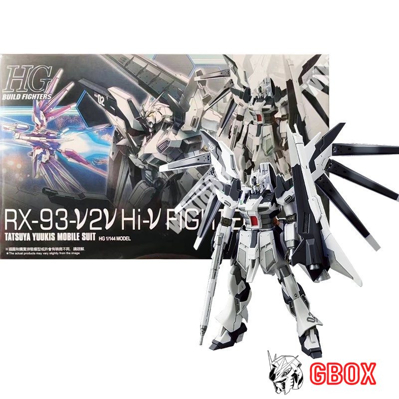 Gundam HG Xingfeng RX-93-V2V Fighter GPB HI-NU Vrabe kèm decal nước base Fighter HGUC Rx93 Nu Rx-93 