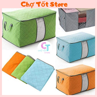 Túi Đựng Chăn Màn Quần áo Có Quai Xách, Túi Để Đồ Cỡ Lớn Bằng Vải Không Dệt Chống Ẩm Mốc Côn Trùng 008958 Chợ Tốt Store