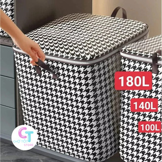 Túi Đựng Chăn Màn Quần Áo Cớ Lớn 140L, Túi Đựng Đồ Đa Năng Có Thể Gấp Gọn Tiện Lợi Tiết Kiệm Không Gian 88395 Chợ Tốt