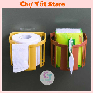 Giỏ Đựng Giấy Vệ Sinh - Giỏ Dán Tường Đựng Khăn Giấy Phòng Tắm Phòng Bếp 88312 Chợ Tốt Store