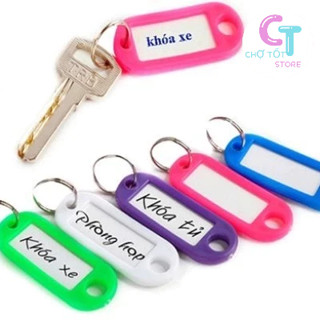 COMBO 20 Thẻ Ghi Nhớ Có Móc Treo Đánh Dấu Chìa Khóa / Hành Lý An Toàn ,Tiện Lợi 88447 CHỢ TỐT STORE