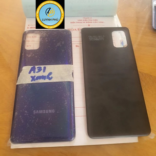 Nắp lưng Samsung A31 zin bao test