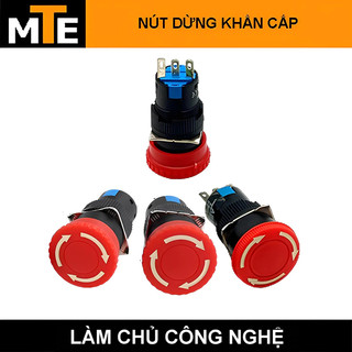 Nút nhấn dừng khẩn cấp Phi 16 250V 3A AB6