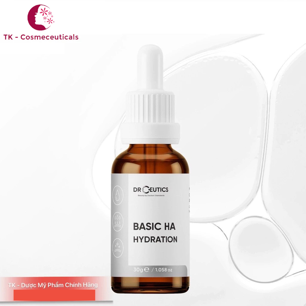 (CHÍNH HÃNG) Serum HA Basic Hydration Drceutics Cấp Ẩm Cho Da Dầu Mụn - 30ml