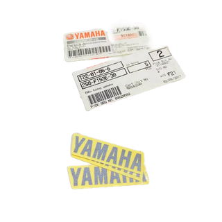 Tem chữ YAMAHA 1.5x5.5 Zin Yamaha - 2S0F153E3000