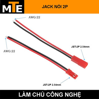 Cặp Jack kết nối JST-2P 2 Pin 20CM