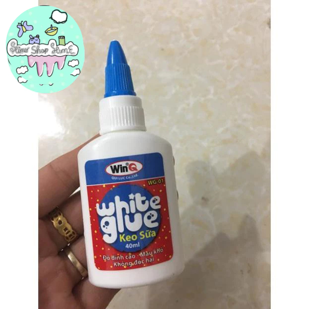 CHAI KEO SỮA WHITEGLUUE 40ML