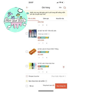 Combo đồ dùng học tập cho khách