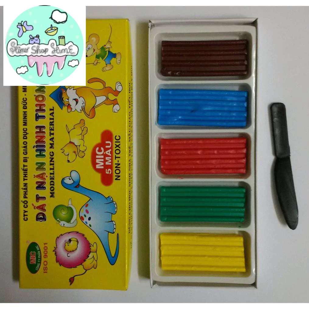 ĐẤT NẶN MIC THƠM 5 MẦU