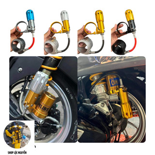 Núm HPA tăng chỉnh phuộc Ohlins Vespa gắn như zin