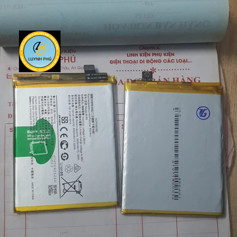 Pin điện thoại Vivo V21 B P9 4000mAh bao test
