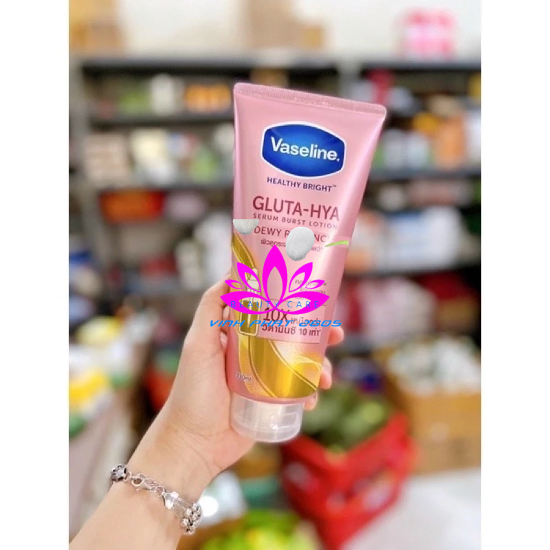 Dưỡng thể VASELINE 10X 🌺 chính hãng màu hồng