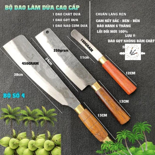 Dao Nạo Cơm dừa , lấy cơm dừa non , dừa bánh tẻ , dừa mứt