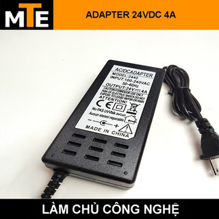 Nguồn adapter 24V 4A jack DC 5.5 * 2.1 mm