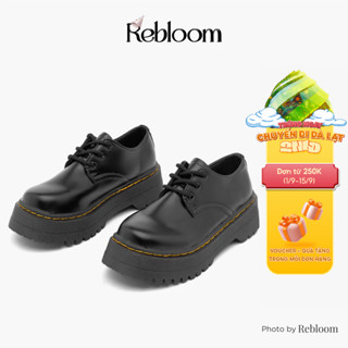 Giày oxford Rebloom - Giày R.O.S.É cổ thấp đế cao 5cm tôn dáng, thắt dây dễ mang dành cho nữ
