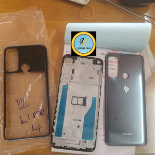 Vỏ vsmart live 4 có khung sườn khay sim