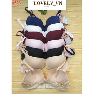  Áo lót nữ Áo ngực Lovely mút mỏng 1cm cúp ngang gom ngực đẹp mặc êm độ bền cao 526 