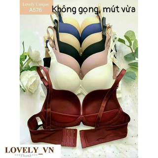  Áo ngực lovely không gọng mút vừa 3cm cao cấp siêu mềm 576 quả áo trong đẹp có màng chống tuột 